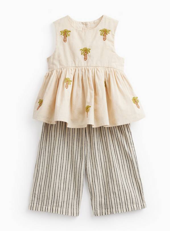 Palm Print Top & Trouser Set 6-9 months